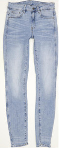G-Star 3301 Women Blue Skinny Slim Stretch Jeans W28 L32 (93482)