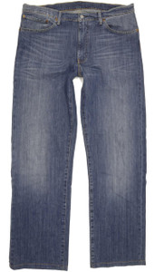 Levi's 751 Men Blue Straight Regular Stretch Jeans W36 L33 (93320)