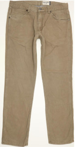 Wrangler Greensboro Men Brown Straight Regular Jeans W33 L31 (93530)