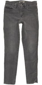 Levi's 311 Shaping Women Grey Skinny Slim Jeans W28 L28 (93637)