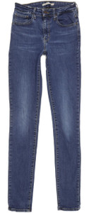 Levi's 721 Women Blue Skinny Slim Stretch Jeans W27 L32 (93802)