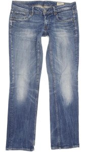 G-Star 3301 Men Blue Straight Slim Stretch Jeans W30 L31 (94082)