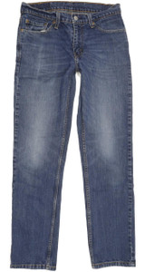 Levi's 511 Men Blue Straight Slim Stretch Jeans W30 L29 (94042)