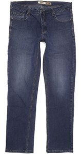 Pioneer Rando Men Blue Straight Regular Jeans W36 L33 (94460)