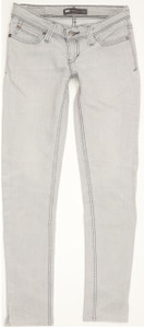 Levi's Demi Curve Women Grey Skinny Slim Stretch Jeans W25 L29 (94410)