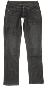 G-Star New Reese Women Navy Straight Slim Stretch Jeans W26 L31 (94725)