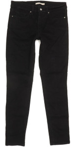 Levi's 311 Shaping Women Black Skinny Slim Stretch Jeans W30 L30 (94948)