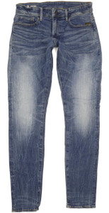 G-Star Revend Men Blue Skinny Slim Stretch Jeans W31 L34 (94900)
