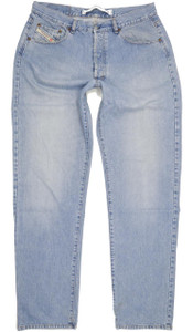 Diesel Cheyenne Men Blue Straight Regular Jeans W37 L36 (95152)