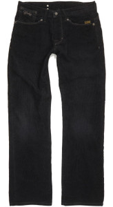 G-Star Coder Men Black Straight Regular Trousers W31 L32 (95463)
