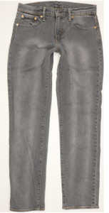 Levi's 511 Men Grey Straight Slim Stretch Jeans W30 L32 (95497)