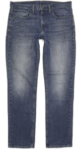 Levi's 511 Men Blue Straight Slim Stretch Jeans W34 L32 (95532)