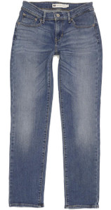 Levi's Demi Curve Women Blue Skinny Classic Stretch Jeans W27 L29 (95543)