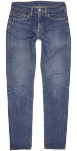 Levi's 512 Men Blue Tapered Slim Stretch Jeans W29 L30 (95552)