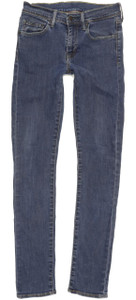 Levi's 510 Men Blue Skinny Slim Stretch Jeans W29 L31 (95809)