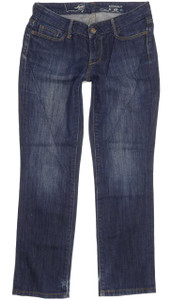 Levi's Women Blue Straight Slim Stretch Jeans W28 L28 (95909)