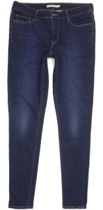 Levi's 310 Shaping Women Blue Skinny Slim Stretch Jeans W32 L32 (96300)