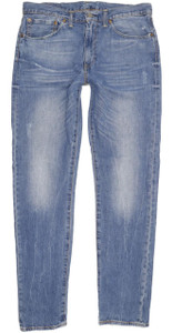 Levi's 508 Men Blue Straight Slim Jeans W34 L33 (96293)