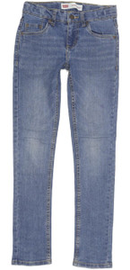 Levi's Kids Blue Skinny Slim Stretch Jeans W24 L26 (96704)