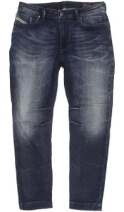 Diesel Eazee Blue Tapered Loose Boyfriend Stretch Jeans High Waisted W28 L28 (96547)