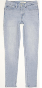 Levi's 311 Shaping Women Blue Skinny Slim Stretch Jeans W27 L29 (96552)