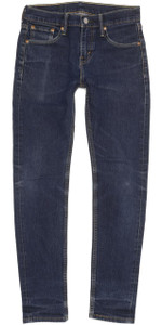 Levi's 510 Men Blue Skinny Slim Stretch Jeans W29 L30 (96495)