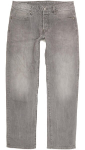 G-Star Revend Men Grey Straight Slim Stretch Jeans W32 L30 (96867)