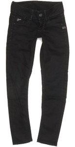 G-Star Lynn Women Black Skinny Slim Stretch Jeans W25 L27 (96946)