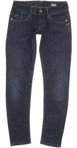 G-Star Lynn Women Blue Skinny Slim Stretch Jeans W29 L30 (96936)