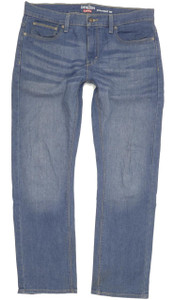 Levi's Denizen Men Blue Straight Regular Stretch Jeans W34 L30 (97199)
