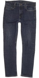Levi's 510 Men Blue Skinny Slim Stretch Jeans W33 L30 (97124)