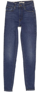 Levi's Mile Blue Skinny Slim Stretch Jeans High Waisted W27 L30 (97237)