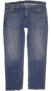 Levi's 751 Men Blue Straight Regular Stretch Jeans W40 L31 (97164)
