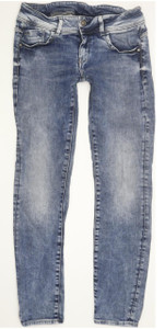 G-Star Lynn Mid Women Blue Skinny Slim Stretch Jeans W29 L30 (97240)