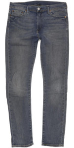 Levi's 510 Men Blue Skinny Slim Stretch Jeans W33 L33 (97376)
