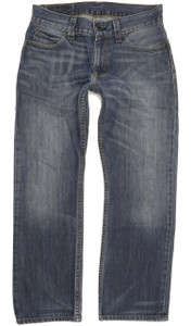 Levi's 506 Men Blue Straight Regular Jeans W32 L28 (97435)