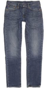 Levi's 511 Men Blue Straight Slim Jeans W30 L31 (98226)