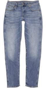 G-Star 3301 Men Blue Straight Slim Stretch Jeans W30 L31 (98304)