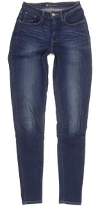 Levi's Women Blue Skinny Slim Stretch Jeans W24 L30 (98593)