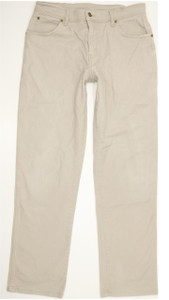 Wrangler Men Grey Straight Regular Stretch Jeans W33 L32 (98535)