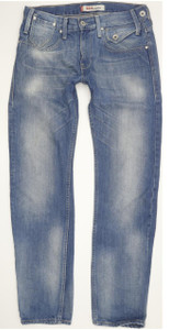 Levi's 504 Men Blue Tapered Regular Jeans W30 L32 (98509)