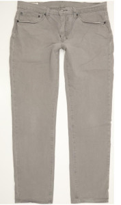 Levi's 511 Men Grey Straight Slim Stretch Jeans W34 L31 (98916)