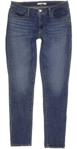 Levi's 711 Women Blue Skinny Slim Stretch Jeans W31 L31 (99097)