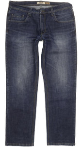 Pioneer Rando Men Blue Straight Regular Jeans W38 L32 (99372)