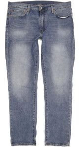 Levi's 511 Men Blue Straight Slim Jeans W38 L33 (99496)