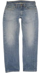 Levi's 505 Men Blue Straight Regular Jeans W34 L33 (99618)