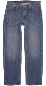 Levi's 751 Men Blue Straight Regular Stretch Jeans W34 L31 (99691)