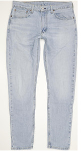 Levi's 512 Men Blue Tapered Slim Stretch Jeans W33 L31 (99830)