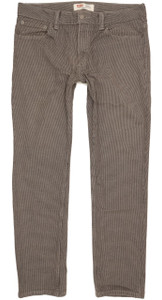 Levi's 511 Men Grey Straight Slim Stretch Jeans W34 L31 (100412)