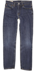 Levi's 502 Men Blue Tapered Regular Jeans W29 L29 (100271)